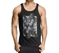 style3 Snake Plissken Camiseta para Hombre T-Shirt Escape from New York, Talla:L