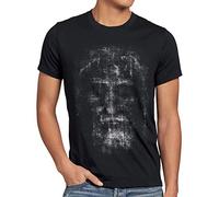 style3 Sudario de Turín Camiseta para Hombre T-Shirt Santo Oviedo, Talla:M