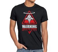 style3 Third Impact Camiseta para Hombre T-Shirt Evangelion Anime Robot Kaiju, Talla: