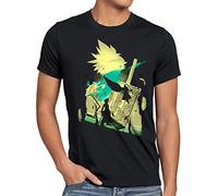 style3 VII Fantasy Battle Camiseta para Hombre T-Shirt Avalanche Sephiroth PS iOS japón, Talla: