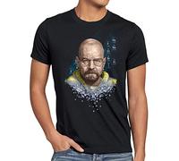 style3 Walter Crystal Camiseta para Hombre T-Shirt Meth White Heisenberg, Talla: