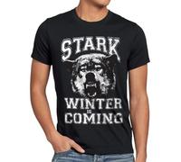 style3 Winter Is Coming Camiseta para Hombre T-Shirt, Talla:, Color:Negro