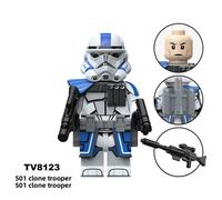 (StyleA)Star Wars Darth Vader Soldado Clon Bloque de Construcción Hombre Mini Set Ornamento