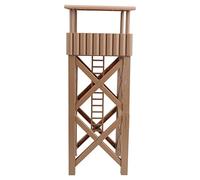 Stylebest 1/16 Atalaya Modelo DIY Asamblea Mirador Torre Juguete para Niños, 47 Piezas Juego de Bloques de Construcción de Plástico ABS de