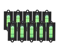 Stylebest 10 Uds Mini Nivel de Soporte para Trípode de Cámara Que Ajusta ángulos Uso en el Hogar y la Oficina Plástico Negro