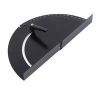 Stylebest Abrazadera de Alta Dureza con Accesorio de ángulo Variable para Herramientas de Carpintería, Diseño de Acabado Negro Ajustable con Escala Clara para Profesionales (Transportador 180)