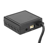 Stylebest Adaptador AUX para coche, receptor de música USB, adaptador de audio duradero y práctico para vehículos, color negro, 20 x 55 x 55 mm