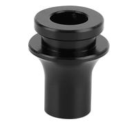 Stylebest Adaptador de Bota de Perilla de M10, Tuerca de Retención de Aluminio Duradera, Ideal para Automóviles de Transmisión Manual como, 1 Pieza (Negra)
