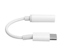 Stylebest Adaptador de Conector de para Auriculares Tipo C a 3,5 Mm, Duradero y de Alto Rendimiento, Ideal para Escuchar Música, para M10/P20/ Mix2/Note3, Blanco