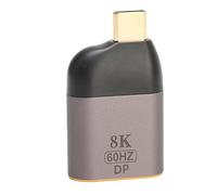 Stylebest Adaptador USB C a DisplayPort 8K con HBR3 para Streaming y Configuración de Juegos USB C Macho a Hembra 1 Unidad
