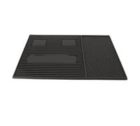 Stylebest Alfombrilla Organizadora de Herramientas de Peluquero, Alfombrilla Magnética Antideslizante de Silicona para Tijeras, Cortauñas, Recortadoras, con Diseño Plegable para Salón,