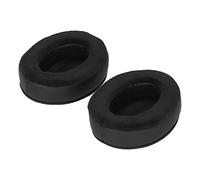 Stylebest Almohadillas de Repuesto para Auriculares, Almohadillas de Franela Suave para un Mejor Rendimiento de Graves, Aptas para Auriculares Brainwavz, Negro, 2 Unidades