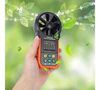 Stylebest Anemómetro Digital PM6252A, Medidor de Velocidad del Viento Portátil con Pantalla LCD para Uso en Exteriores, Diseño Compacto y Ligero