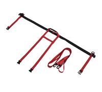 Stylebest Arnés de esquí para Niños Correa de Entrenamiento Segura Ajustable para Esquiadores Principiantes 15-50 Cm Cintura 25-60 Cm Hombro (Roja)