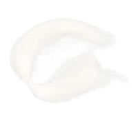 Stylebest Barba Facial Falsa Reutilizable de 8g, Bigote de Barba Falso Realista para Maquillaje de Película, Cabello Artificial, 1 Pieza (Blanca)