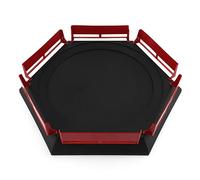 Stylebest Battle Top, Estadio de Batalla Desmontable para Juguete Giratorio de Ráfaga, con Diseño Extraíble, Fácil Almacenamiento y Transporte, Borde Pulido Seguro para Regalos de Niños (215 g/7,6