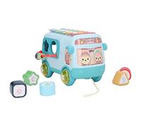 Stylebest Bloques de Juguete de Xilófono de Autobús Musical para Reconocimiento de Color, Aprendizaje Divertido para Niños de 1 a 3 Años, 20,5x12x13cm (Verde)