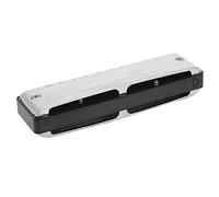 Stylebest Blues Harmonica Acero Inoxidable D Key Boquilla Profesional para Principiantes y Expertos 10 Agujeros Resina ABS 4.1x1.2in (Negra)