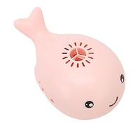Stylebest Bola Flotante de Ballena de Juguete, Juguete Que Sopla Eléctrico de Estilo de Dibujos Animados para Niños, Diversión en Interiores y Exteriores, Plástico Duradero, 1 Juego (Rosa)