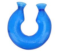 Stylebest Botella de Agua Caliente en Forma de U 1,4 L Bolsa de Agua Fría y Caliente de PVC Almohadilla Térmica para el Cuello con Cubierta para el Invierno Cuello Mano Hombro