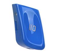Stylebest Botón de Interruptor de Volante Reemplazo Duradero para M3 E46 1998-2004 Botón de Control Premium para Modo de Movimiento del Automóvil (Azul)