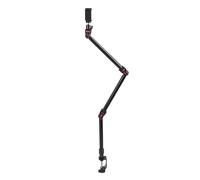 Stylebest Brazo Articulado Ajustable con Cabezal Esférico de 360° para Montaje de Cámara Aérea en Vlogging y Transmisión en Vivo - Soporte de Escritorio de Aluminio de 3 Secciones
