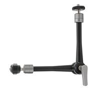 Stylebest Brazo Mágico de 11 Pulgadas con Adaptador de Zapata Fría Aleación de Aluminio para Luces y Monitores de Video para Fotógrafos y Videógrafos