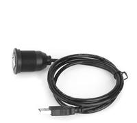 Stylebest Cable Adaptador Impermeable USB2.0 para Salpicadero de Coche, Cable de Extensión USB 1 Macho a 2 Hembra, Material de PVC Duradero, 1m de Longitud