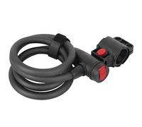 Stylebest Cable de Acero de Alta Resistencia, Candado para Bicicleta, Protección Antirrobo para Bicicleta Eléctrica y Motocicleta, 1,2 M de Longitud (1. Um/A. adjetivo)