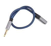 Stylebest Cable de Macho de 3,5 Mm a 2 Hembra Divisor de para Compartir Música con Teléfonos Inteligentes, Tabletas y Computadoras Portátiles 1 Pie Azul