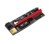 Stylebest Cable Elevador PCIE con Hebilla Fija y 4 Condensadores FP para Fuente de Alimentación de Tarjeta Gráfica Estable, Adaptador Práctico para de Juego Eficiente