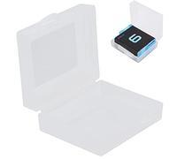 Stylebest Caja Protectora de Almacenamiento para Batería de Cámara, Organizador de Plástico Blanco para Batería de 9 Cámaras Deportivas, con Diseño Compacto y Ligero