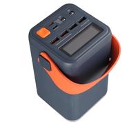 Stylebest Central Eléctrica Portátil con Capacidad de 60000 MAh para Carga Rápida 18 W Ideal para Acampar y Actividades Al Aire Libre (Gris)