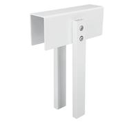 Stylebest Cerradura Plegable, Cerradura Plegable de Doble Puerta de Aleación de Aluminio, de Seguridad para Armario a Prueba de Niños con Manijas Resistentes de Doble Cara para