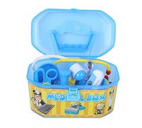 Stylebest Children Doctor Playset Kit de Juego de rol Educativo para Niños, Juego de 8 Piezas, Material ABS Seguro, Juguete Interactivo para Mayores de 3 Años (Azul)