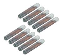 Stylebest Chip de Tubo de Vidrio Pet Chip para Gestión de Identificación de Animales, Implantación Ligera de 1,4 Mm, Paquete de 10
