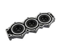 Stylebest Conjunto de Culata de Cilindro Fueraborda 688-11111 para un Rendimiento Duradero de Motor de 2 Tiempos 85 90 Aluminio de 3 Cilindros