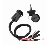 Stylebest Conjunto de Interruptor de Encendido de Motocicleta, Diseño Duradero para TRX300FW Fourtrax 1990-2000 con 2 Llaves
