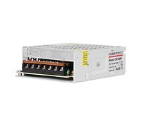 Stylebest Convertidor de Fuente de Alimentación Conmutada LED de Alta Potencia de 120 W para Sistemas de Seguridad y Tiras de Luz LED, Aleación de Aluminio, 12 V, 10 A