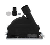 Stylebest Cubierta Antipolvo para Amoladora Angular, Protector Antipolvo Ajustable, Accesorio Eficaz para Colector de Polvo con Accesorio Estable, para Corte de Piedra y Hormigón de 100 a