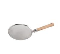 Stylebest Cuchara Espumadera de Malla Fina, Herramienta de Cocina Ligera de Acero Inoxidable para Cocinar y Freír, 1 Unidad (28 cm/11,0 pulgadas de diámetro)