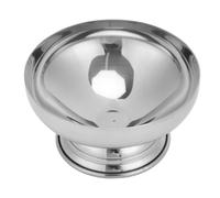 Stylebest Cuenco para Helado de 230ml, Elegante Taza de Postre Reutilizable de Acero Inoxidable para Reuniones en Casa y Pícnics Al Aire Libre (Estilo corto)