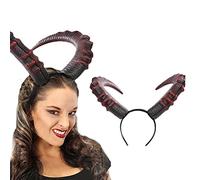 Stylebest Diadema de la Bocina del, Accesorios para el Cabello de Halloween para Mujeres, con un Ajuste Elástico Cómodo, para Carnaval de Carnaval Día de Fiesta de Muertos