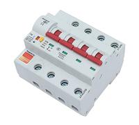 Stylebest Disyuntor WiFi Inteligente Bluetooth Interruptor Remoto de 4 Polos 400V para Protección del Hogar Bloqueo de Seguridad Eficiente (40A)