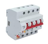 Stylebest Disyuntor WiFi Inteligente Bluetooth Interruptor Remoto de 4 Polos 400V para Protección del Hogar Bloqueo de Seguridad Eficiente (20A)