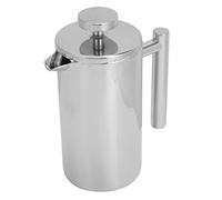 Stylebest Duradera de Acero Inoxidable con Prensa Francesa para Viajes de Acampada en el Hogar y Al Aire Libre - 34 Oz (1000ml)