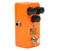 Stylebest Efecto de Guitarra de Retardo Digital con Modulación y Saturación para Músicos, Pedal de Metal de Retardo Largo de 800 Ms, Naranja