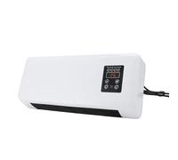 Stylebest Enfriador de Calentador Montado en la Pared, Aire Acondicionado de bajo Consumo con Control Remoto para el Dormitorio del Hogar, Calefacción y Refrigeración Durante (Enchufe europeo 220V)