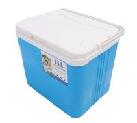 Stylebest Enfriador Portátil Aislado de 15L, Caja Refrigeradora Dura, Duradera y Liviana para Pícnic Al Aire Libre, Pesca, Uso Familiar (Azul)