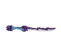 Stylebest Espada con Luz Que Cambia de Color, Juguete de Espada LED Plegable con Efectos de Sonido para Niños, Material ABS, 1 Unidad (Púrpura)